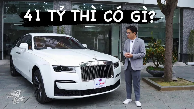 Biểu tượng Spirit of Ecstasy trên Rolls-Royce Ghost 2022 | Yêu Xe