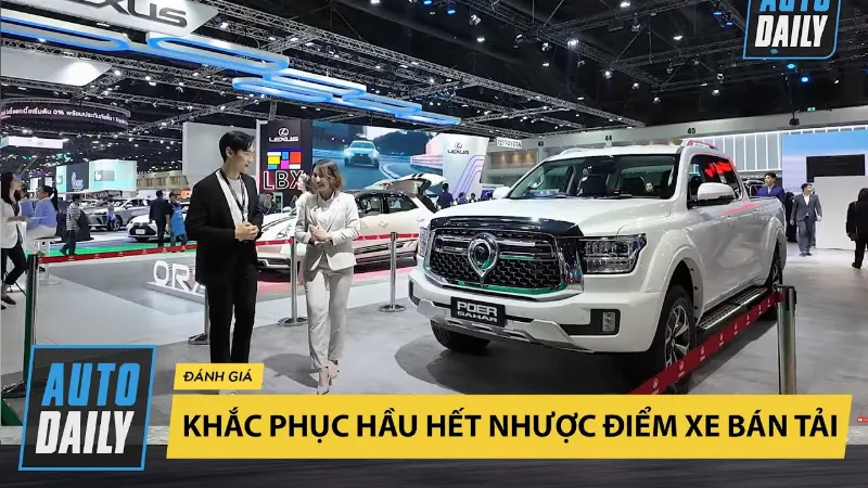 GWM Poer Sahar - Xe bán tải Trung Quốc sửa hết điểm yếu bán tải phổ biến |Autodaily.vn| 