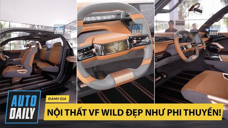 Nội thất VF Wild đẹp như phi thuyền! Giá mà dưới 1 tỷ chắc chạy đầy đường luôn! |Autodaily.vn| 