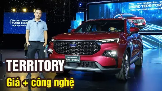 Nội thất xe Ford Territory 2022