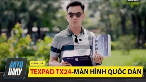 Trải nghiệm màn hình TexPad TX24 Chung Auto - Màn hình Quốc dân giá rẻ nhưng CHẤT LƯỢNG...