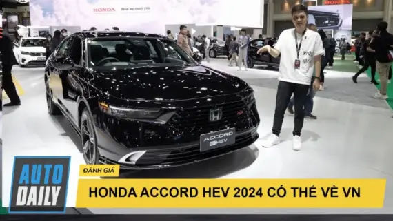 Xem trước Honda Accord e:HEV 2024 có thể về Việt Nam |Autodaily.vn|