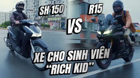 Xo Xánh | SH 150 2020 vs. R15v3: xe nào cho “cậu ấm” mới lên ĐH? | Đường 2 Chiều