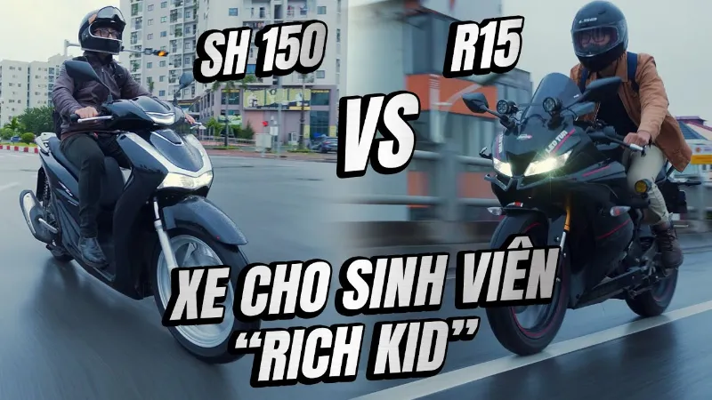 Xo Xánh | SH 150 2020 vs. R15v3: xe nào cho “cậu ấm” mới lên ĐH? | Đường 2 Chiều 